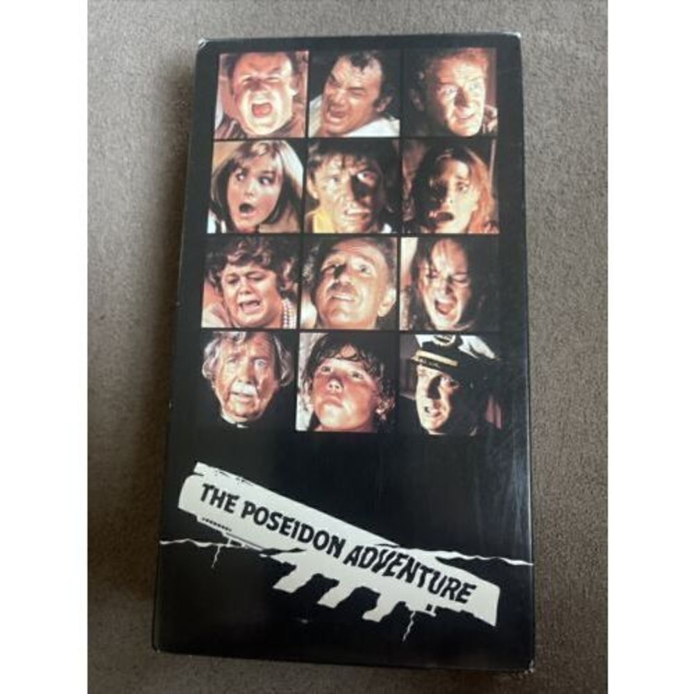 The Poseidon Adventure (VHS, 1991) 1972 FOX sea Adventure Capsize Gene Hackman